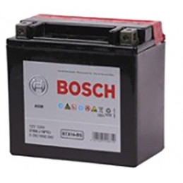 Bateria Motocicleta Bosch 8AH 12V BTX9-BS (YTX9-BS) + - 120A CH144 AGM  BorneCubo 15x8.7x10.