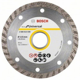 Disco Diamante ECO Bosch 4 1/2" x22.23mm 2608615036 Universal Turbo