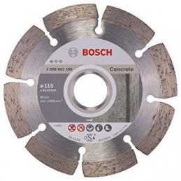 Disco Diamante Standard Bosch 4 1/2" x22.23mm 2608602196 para Hormigon Duro