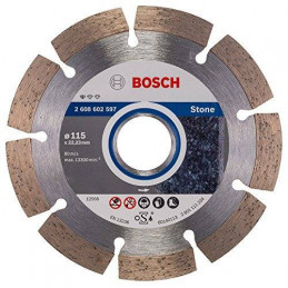 Disco Diamante Standard Bosch 4 1/2" x25.4mm 2608602597 para Roca Natural