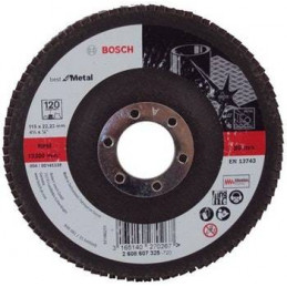 Disco Flap Metal Bosch 4.5" Grano 60 Best 2608607323