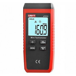 Tacometro Mini Laser Digital UNI-T UT-373, 10 - 10000 RPM sin Contacto Rango Automatico