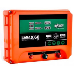Cerco electrico Ganadero Hagroy Hagroy NANAX-80 Electrificador 80km 3Niveles 12VDC
