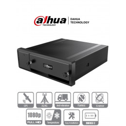 Grabador XVR Vehicular Dahua MXVR4104-GFW 4CH HDCVI/HDTVI/AHD/CVBS