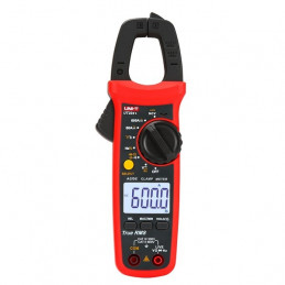 Pinza Amperimetrica Digital UNI-T UT-204A, ACDC 600V 600A Voltaje  Resistencia Capacitancia Frec Temperatura