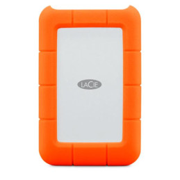 Disco duro externo portatil Rugged 1TB, USB-C USB 3.0 Naranja LACIE STFR1000800